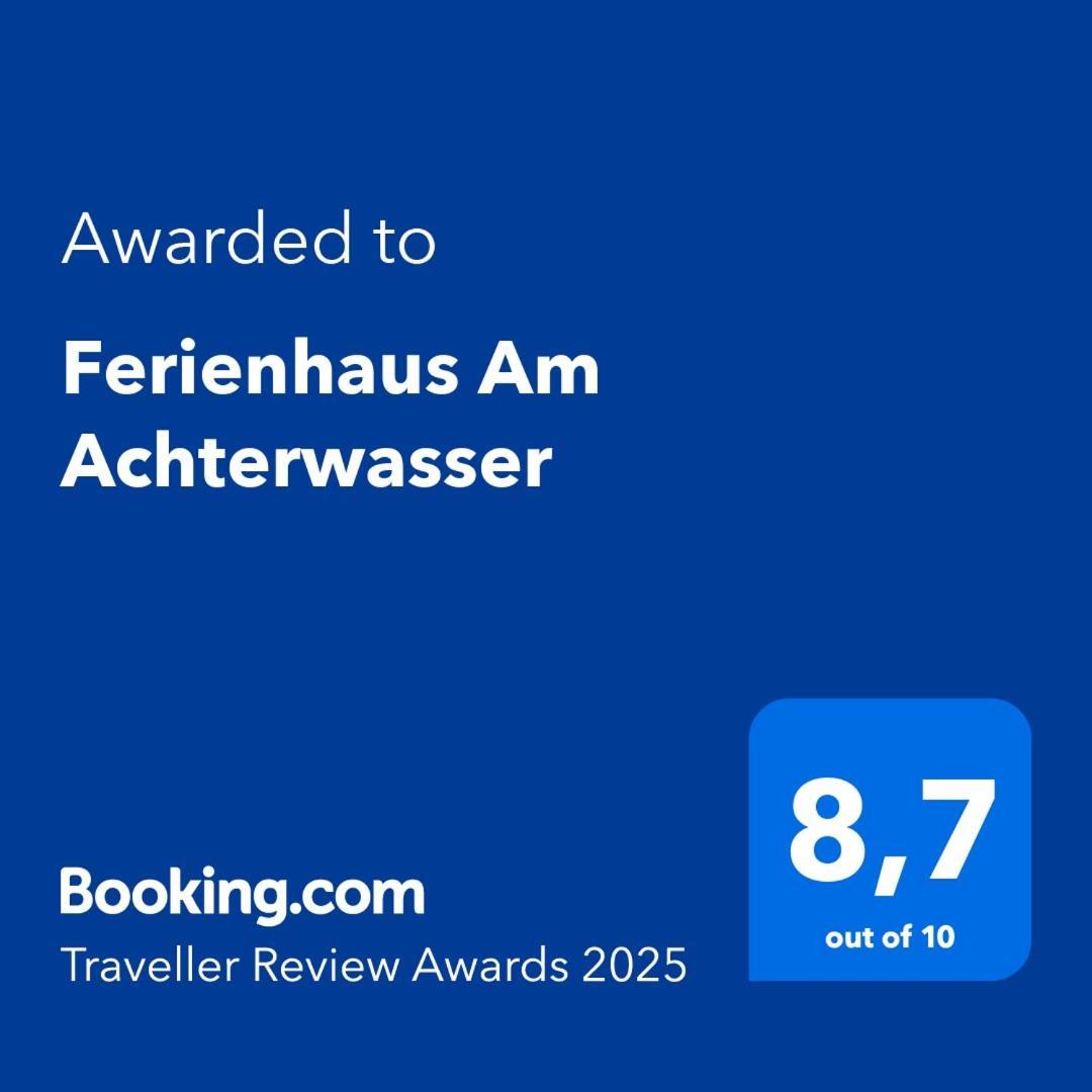 Ferienhaus Am Achterwasser Uckeritz Exterior foto